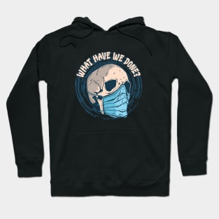 What have we done - Masked Skull Hoodie